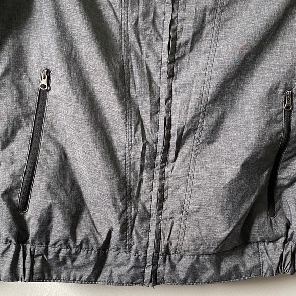 Columbia Women’s Charcoal Gray Lightweight Windbreaker XS - Picture 4 of 13